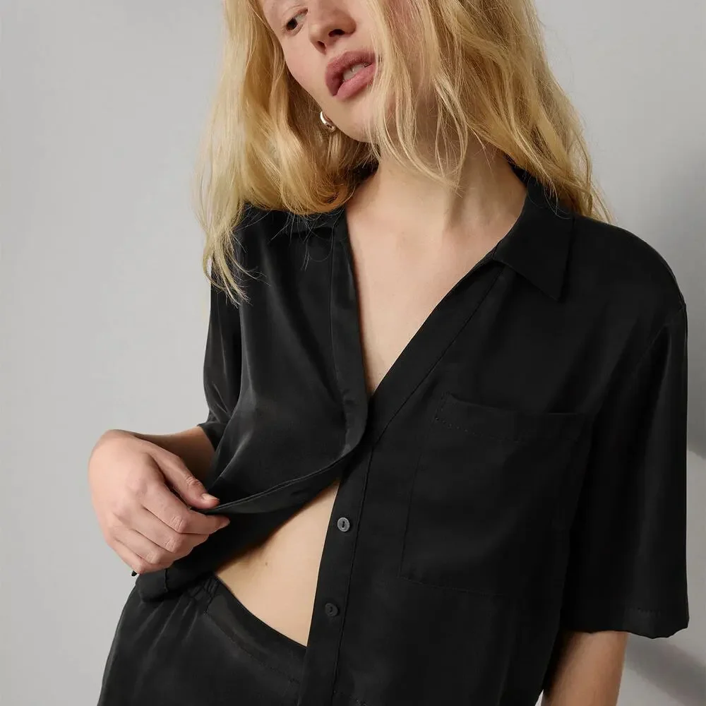 Lunya Washable Silk High Rise Pajama Pant Set — Size 3X - Picture 2 of 10